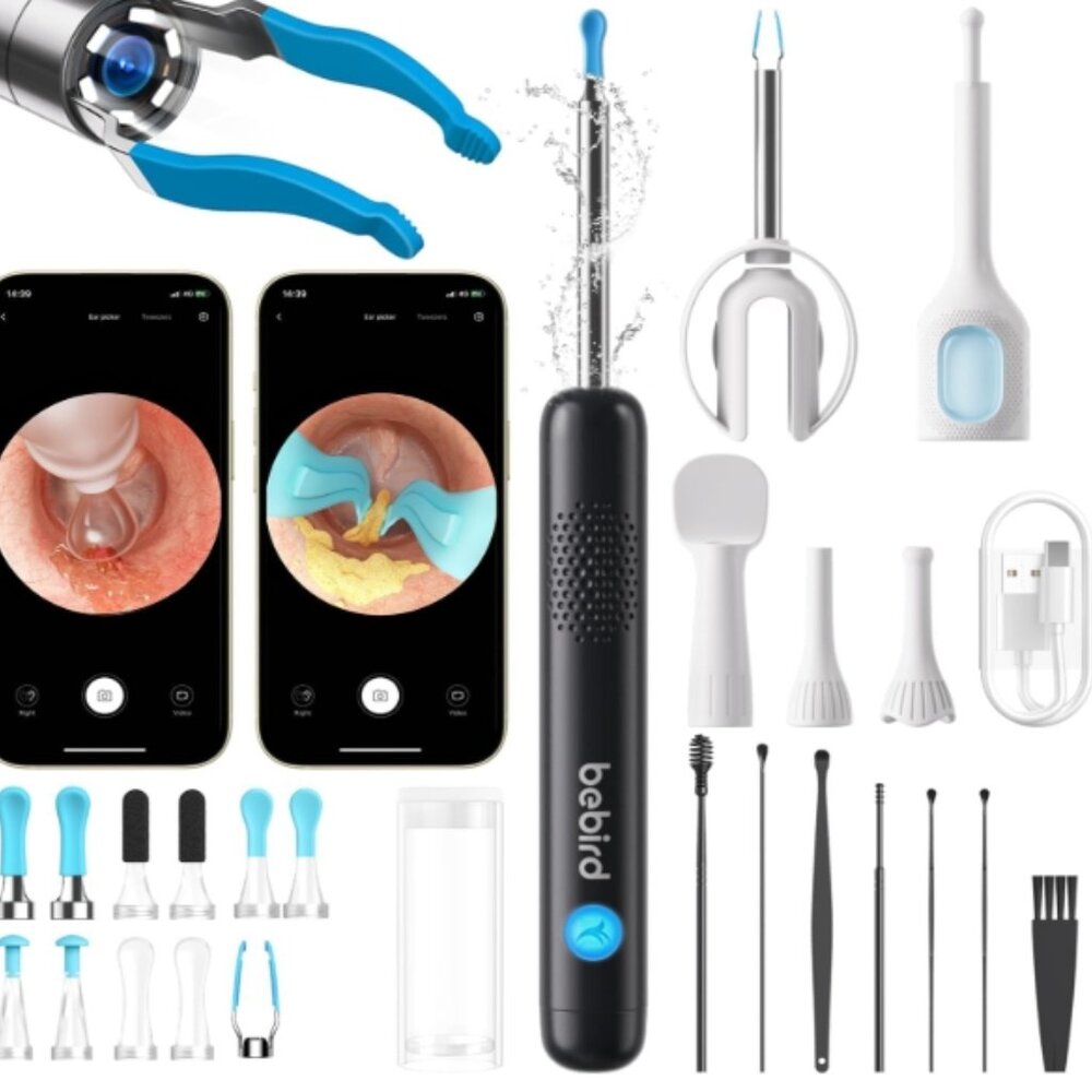 BEBIRD R1 Ultra Ear Wax Removal, Ear Cleaner with Camera Ear Scope, 1080 HD